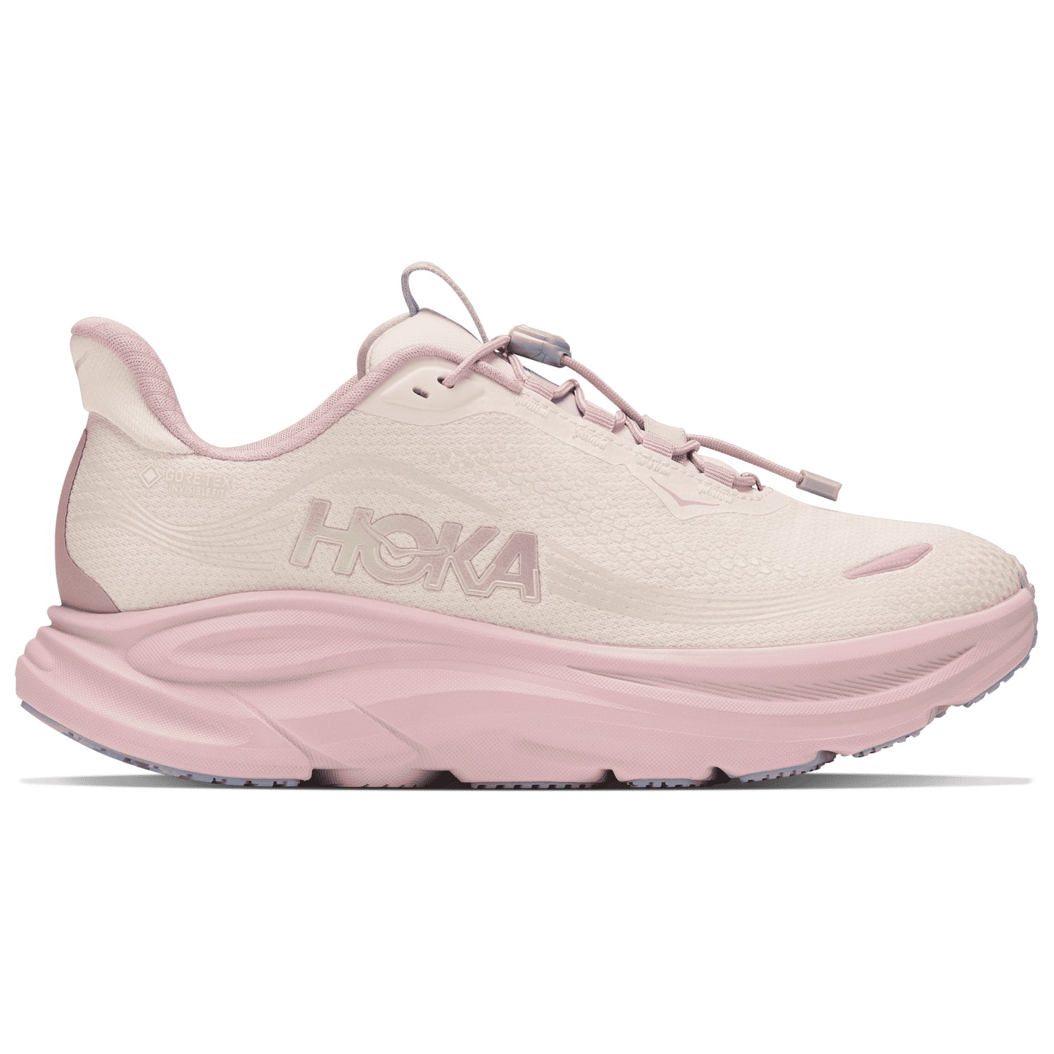 HOKA Women's Clifton 11 GTX GLM Hardloopschoenen 2 3 alabaster pink