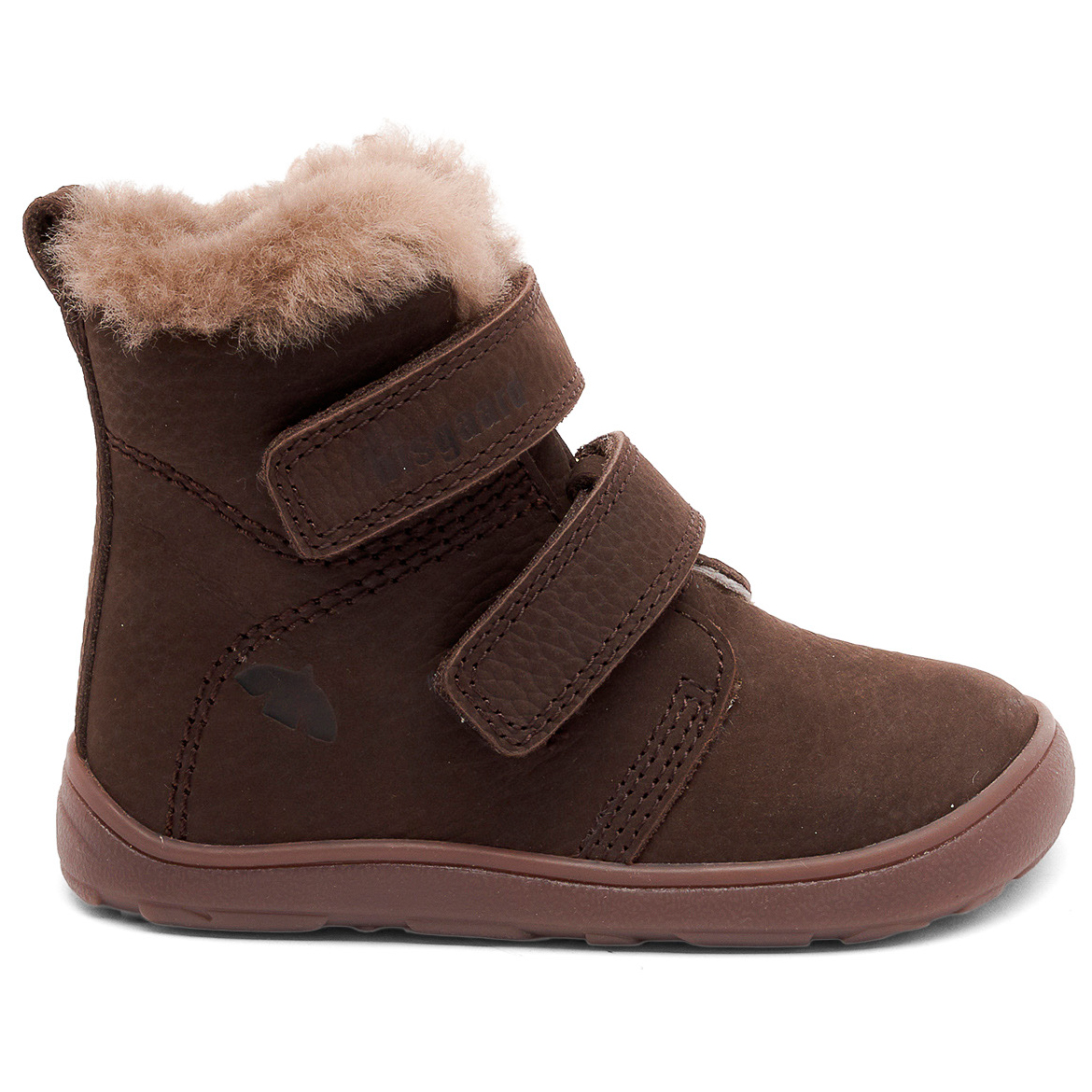 Bisgaard Kid's Barefoot Emil Lamb Winterschoenen bruin