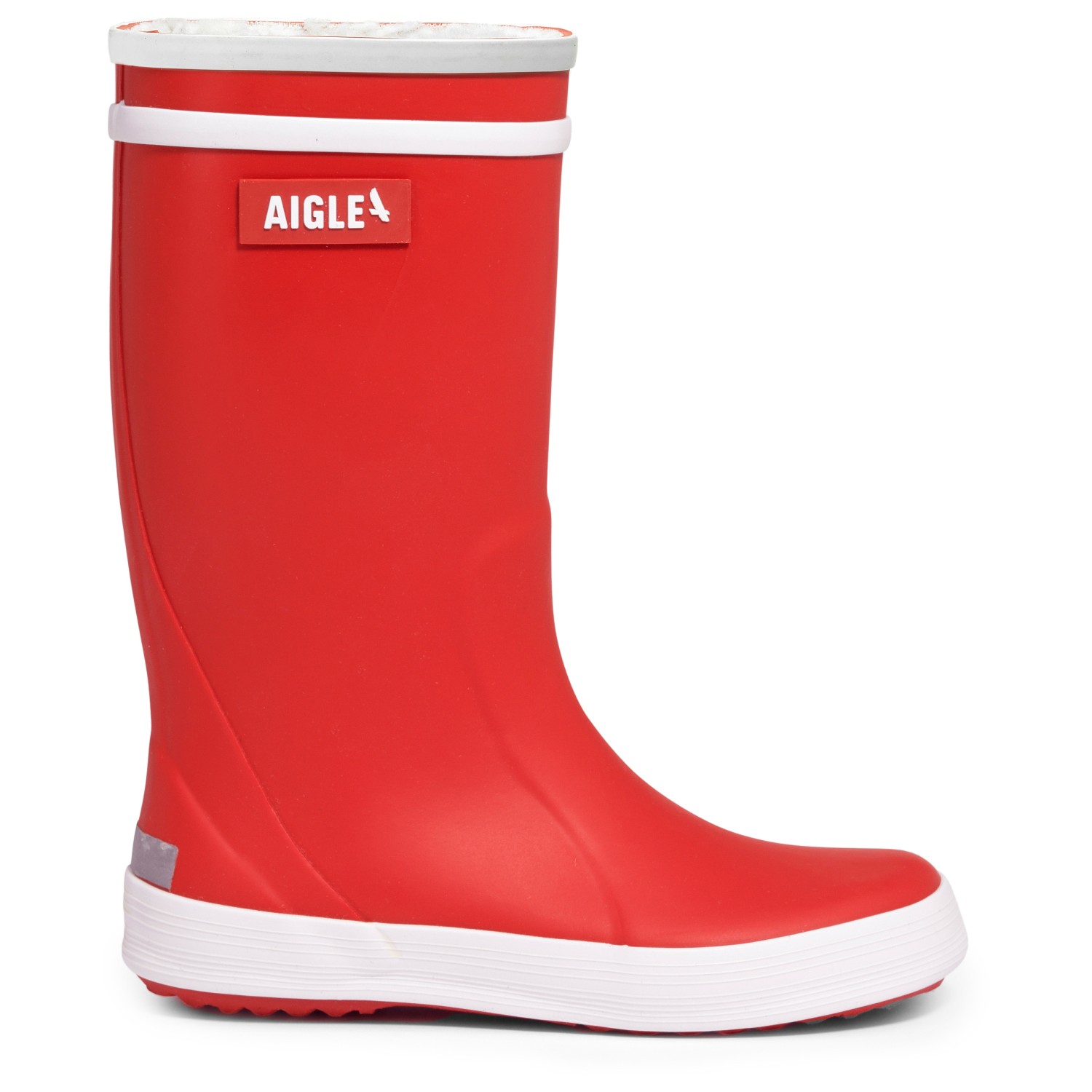 Aigle Kid's Lolly Pop Fur 2 Rubberlaarzen rood
