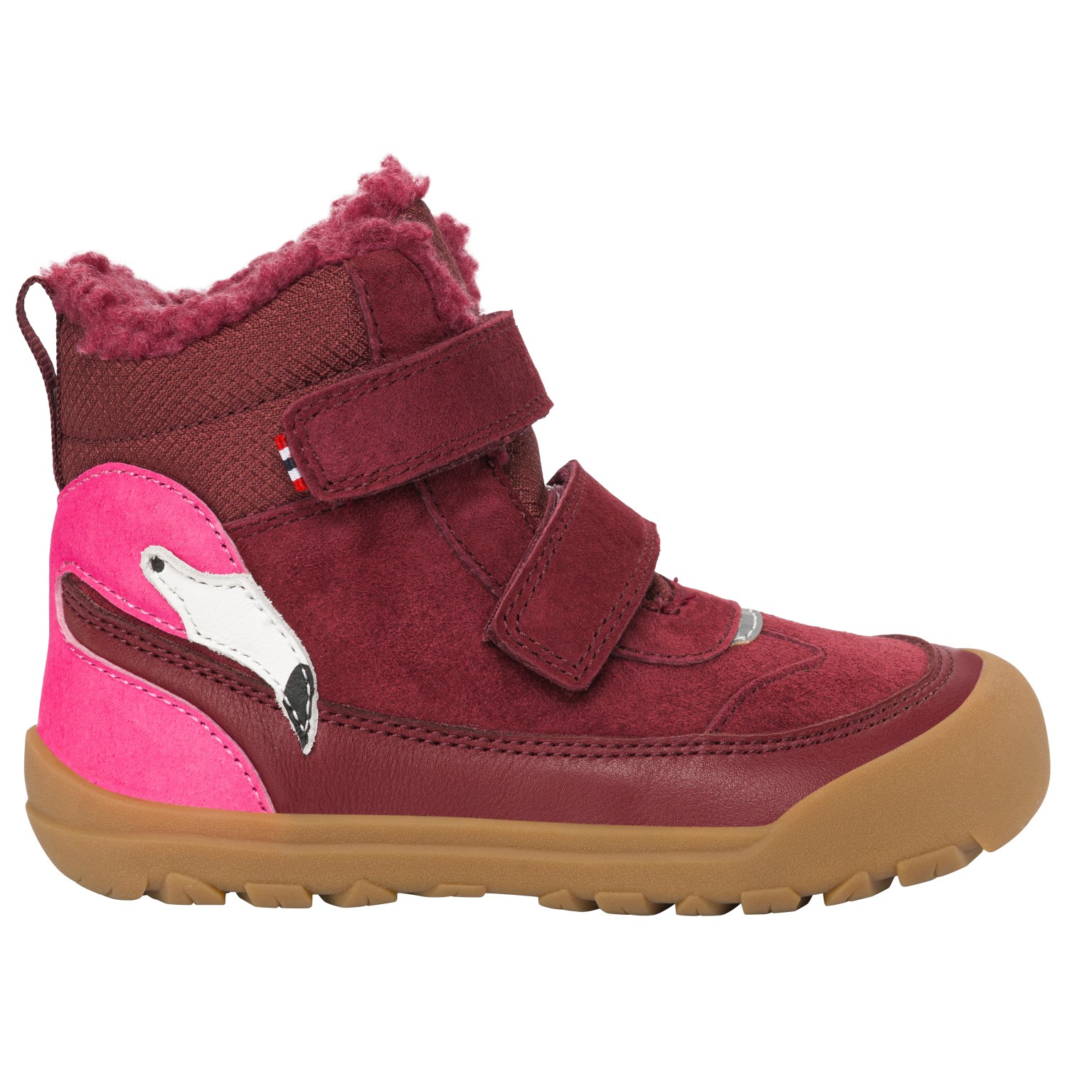 Viking Kid's Alv Barefoot Paw Warm WP 2V Winterschoenen rood