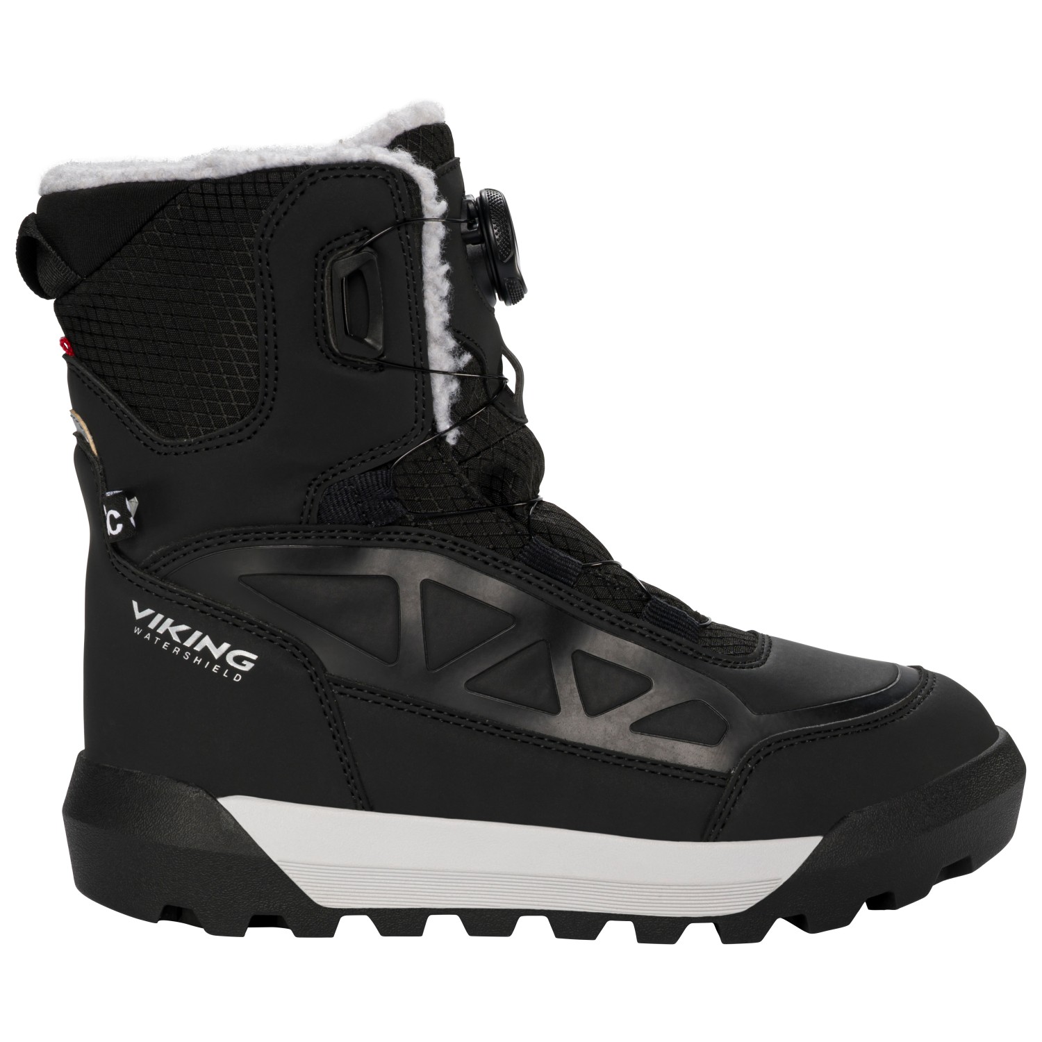 Viking Kid's Constrictor Warm SC WP Boa Winterschoenen zwart