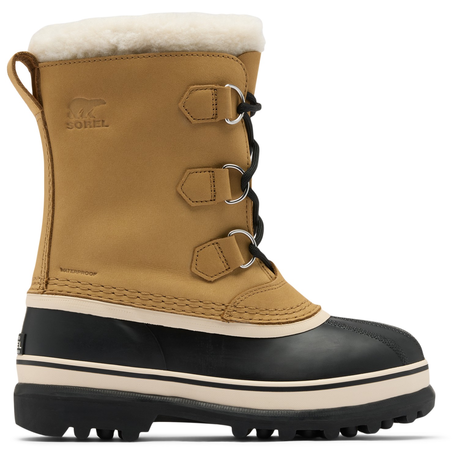 Sorel Kid's Big Caribou WP Winterschoenen bruin