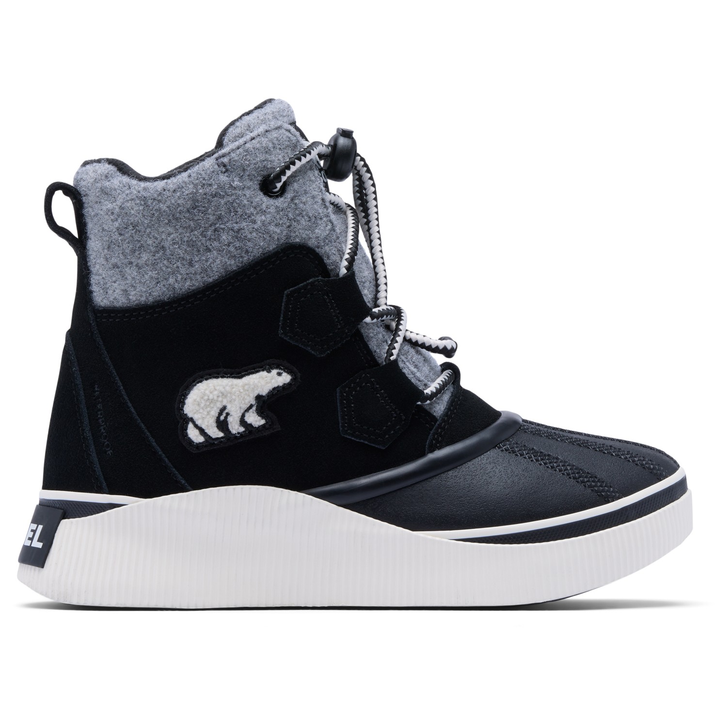 Sorel Kid's Big Out N About IV Chillz WP Winterschoenen zwart