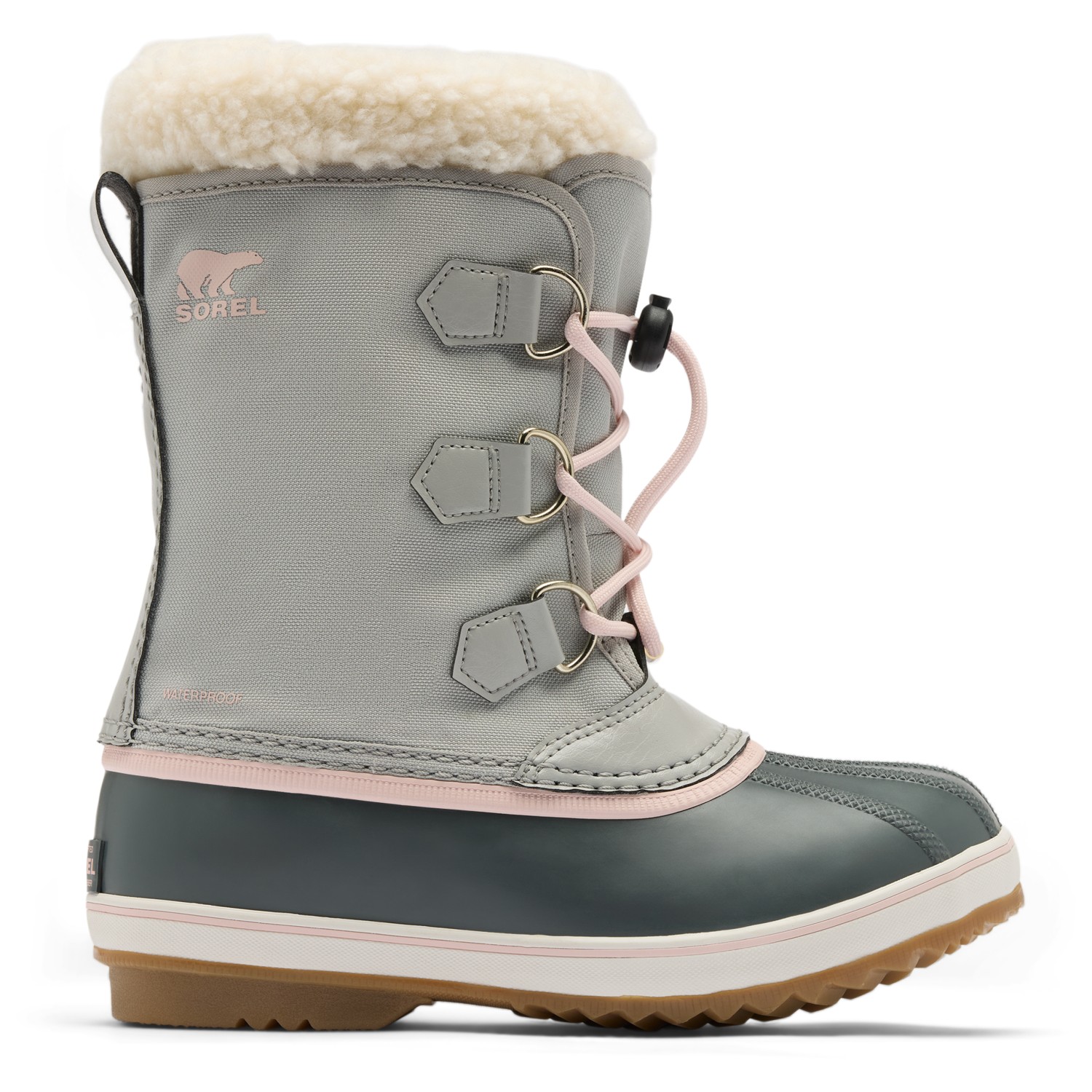Sorel Kid's Little Yoot Pac Nylon WP Winterschoenen grijs