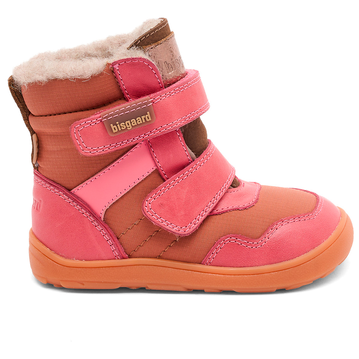 Bisgaard Kid's Barefoot Timo Tex Winterschoenen rood