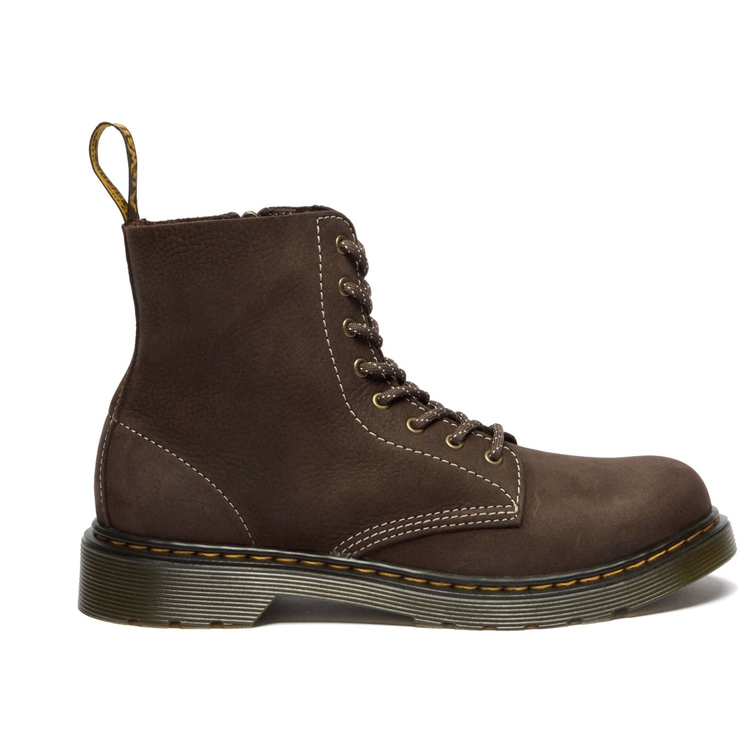 Dr. Martens Youth's 1460 Pascal Lace Hoge schoenen bruin