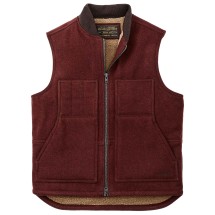 Filson - Lined Mackinaw Wool Work Vest - Wool vest 