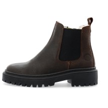 Ca'Shott - Women's Caslea Chelsea Boot Warm Lining Oil Suede - Botas invierno 