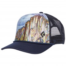 Black Diamond - Flat Bill Trucker Hat - Cap