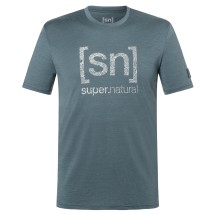 super.natural - Logo Lines Bio Jersey Tee - Merino-shirt 