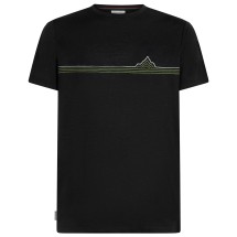 Icebreaker - Merino 150 Tech Lite S/S Tee Range Stripes - Camiseta de merino 