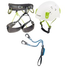 Camp - Kit Ferrata Kinetic Rewind Energy CR 4 - Climbing set
