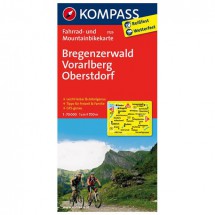Kompass - Bregenzerwald - Carta cicloturistica
