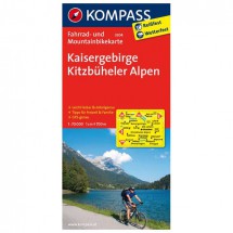 Kompass - Kaisergebirge - Carta cicloturistica