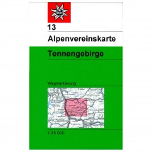 DAV - Tennengebirge 13 - Wanderkarte
