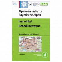 DAV - Isarwinkel - Vandrekort