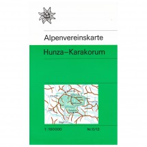 DAV - Hunza-Karakorum 0/12 - Hiking map