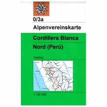 DAV - Cordillera Blanca, Nordteil 0/3a - Hiking map