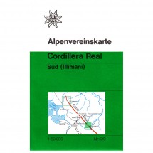 DAV - Cordillera Real, Süd (Illimani) 0/9 - Hiking map