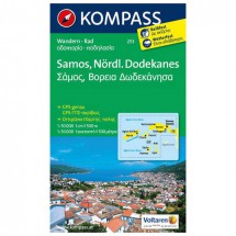 Kompass - Samos - Hiking map