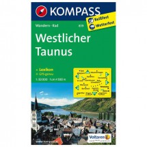 Kompass - Westlicher Taunus - Mapa de senderos 