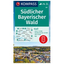 Kompass - Wanderkarte Südlicher Bayerischer Wald - Wanderkarte