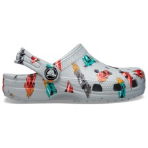Crocs - Kid's Classic Race Cars Graphic - Sandalias 