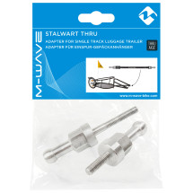 M-Wave - Adapter Stalwart Thru - Accesorio remolques para niños 