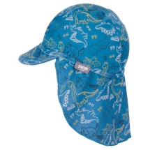 Sterntaler - Kid's Peaked Cap with Neck Protection Dino - Gorra 