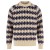 Light Beige / Dark Navy