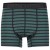 Black / Dark Ocean Green Striped