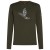 Detailbeeld 1 Icebreaker - Merino 200 Oasis L/S Crewe Skiing Yeti - Merinowollen ondergoed