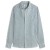 Detailbeeld 1 Ecoalf - Alfredo Linen Stripes Shirt - Overhemd