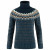 Detailbeeld 1 Fjällräven - Women's Övik Knit Roller Neck - Wollen trui