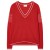 Detailbeeld 1 We Norwegians - Women's Signature V-Neck - Merinowollen trui