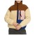 Detailbeeld 1 Selfhood - Women's Block Teddy - Fleecevest