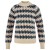 Light Beige / Dark Navy