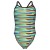Imagen detallada 1 Arena - Women's Racing Stripe Swimsuit X-Criss Cross - Traje de baño