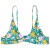 Detail image 1 Picture - Women's Kalta Print Top - Bikini top