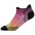 Detaljebillede 1 Smartwool - Women's Run Zero Cushion Ombre Print Low Ankle - Løbesokker