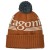 Hut Tripper Logo: Cinnamon Brown