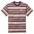 Detaljebillede 1 Passenger - Wild Pine Texture Stripe T-Shirt - T-shirt