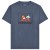 Detailbeeld 1 KnowledgeCotton Apparel - Regenerative Organic Cotton Front Print T-Shirt - T-shirt