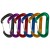 Detaljebillede 1 DMM - Phantom Wire Colour 6 Pack - Karabin med snaplås