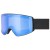 Black Matt / Mirror Blue