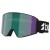 Matte Black / Brown with Green Multi