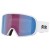 Matte White / N_O_N Violet & Blue