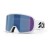 Kleur Matte White / Brown with Blue Multi