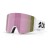 Matte White / Brown with Pink Multi
