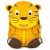 Imagen detallada 1 Affenzahn - Large Friend Tiger - Mochila para niños